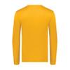 Augusta Sportswear Wicking Long Sleeve Sun Protection Athletic Shirt for Running, Hiking, Fishing, and Outdoor Activities, Gold, Large view 3