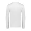 Augusta Sportswear Wicking Long Sleeve T-Shirt, XX-Large, White view 3