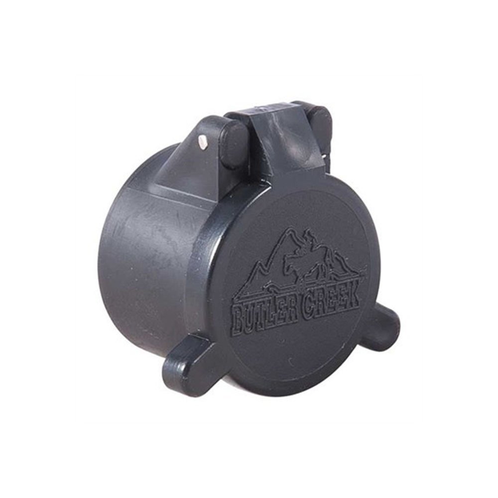 Butler Creek 15 Objective Flip Open Scope Cover Green, Size 15 (1.558-Inch, 39.6mm)