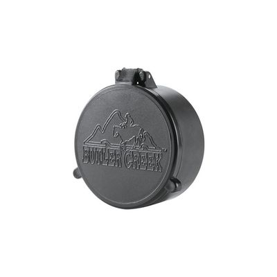 Butler Creek 25 Objective Flip Open Scope Cover , black