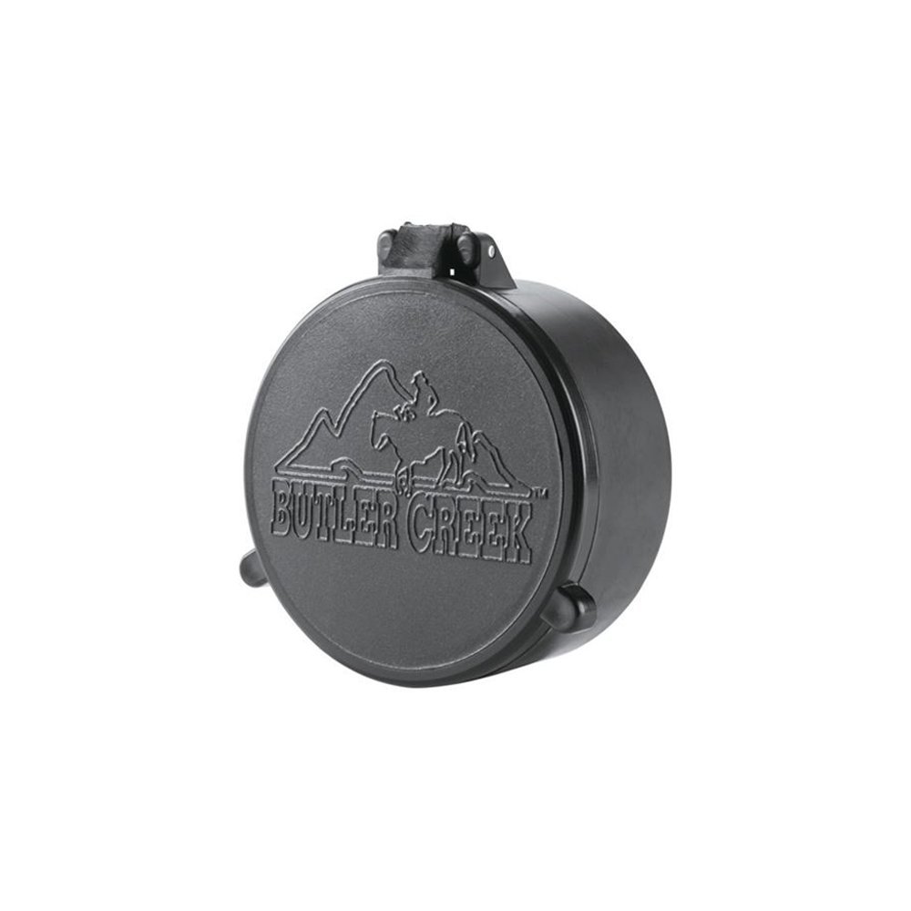 Butler Creek 25 Objective Flip Open Scope Cover , black
