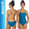 Sporti Micro Back One Piece Swimsuit (36, Dark Teal) view 2