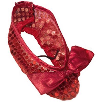 Wizard of Oz Red Sequin Adult Shoe Cover - Costume Ideas