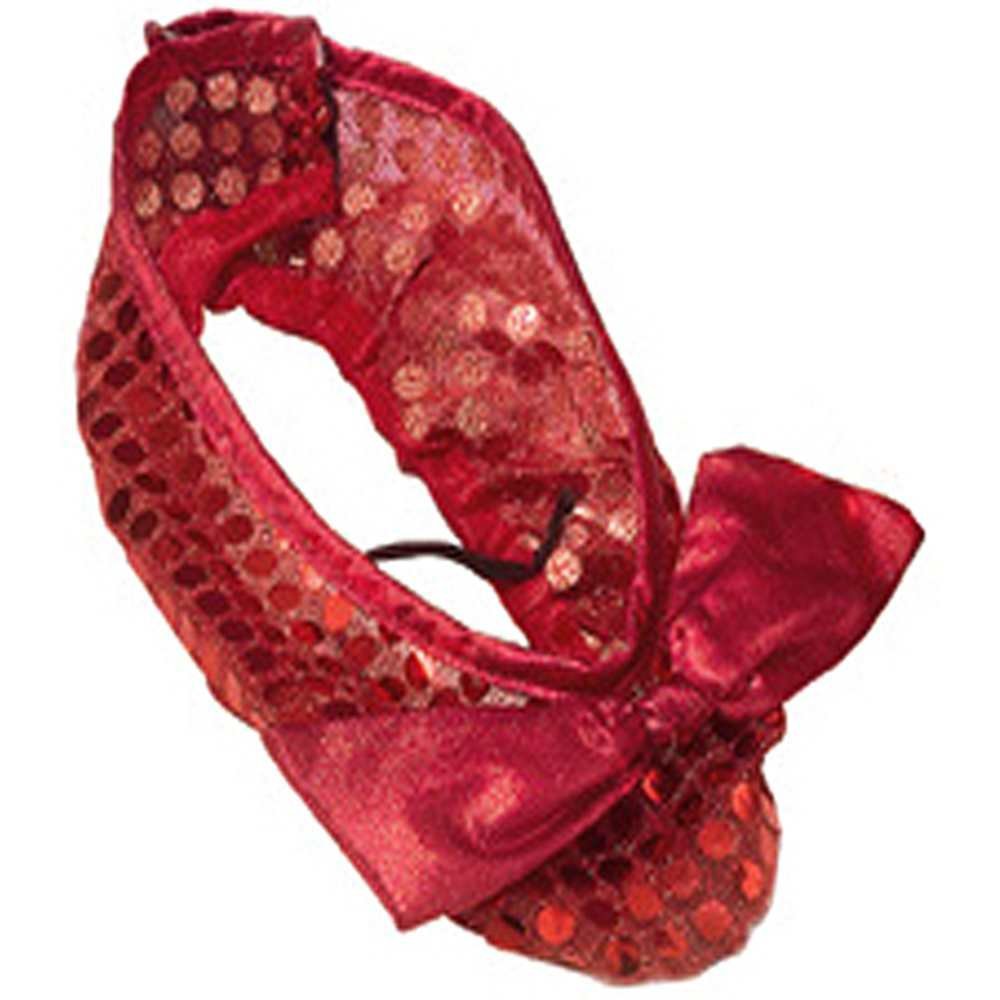 Wizard of Oz Red Sequin Adult Shoe Cover - Costume Ideas