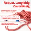 Deuser 119 201 Unisex 8 M Magic Rope White Red Metre EU view 4