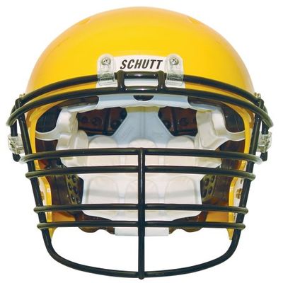 Schutt Sports DNA RJOP Carbon Steel Varsity Football Faceguard, Black, X-Large