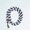 BEILER'S 700-Red/White Cotton Lead Rope with Swivel Snap, 6', Red/White view 1
