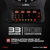 Arachnid Cricket Pro 650 Electronic Dartboard  15.5 Regulation Size  33 Games with 303 Variations  8-Player LED Score Display view 2