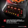 Arachnid Cricket Pro 650 Electronic Dartboard  15.5 Regulation Size  33 Games with 303 Variations  8-Player LED Score Display view 4