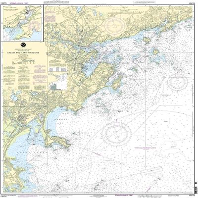 13275--Salem and Lynn Harbors, Manchester Harbor