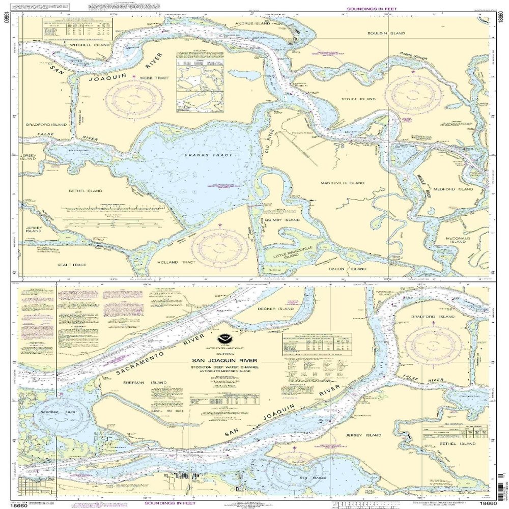 18660--San Joaquin River, Stockton Deep Water Channel - Antioch to Medford Island