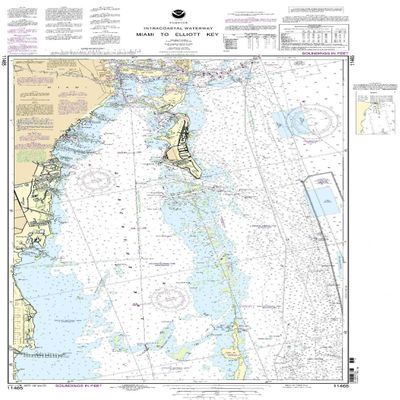 11465--Intracoastal Waterway - Miami to Elliot Key