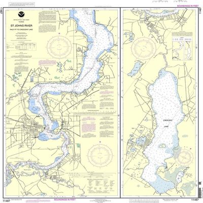 11487--St. Johns River, Racy Point to Crescent Lake