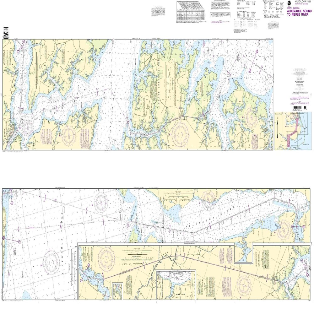 11553--Intracoastal Waterway - Albemarle Sound to Neuse River, Alligator River, Second Creek