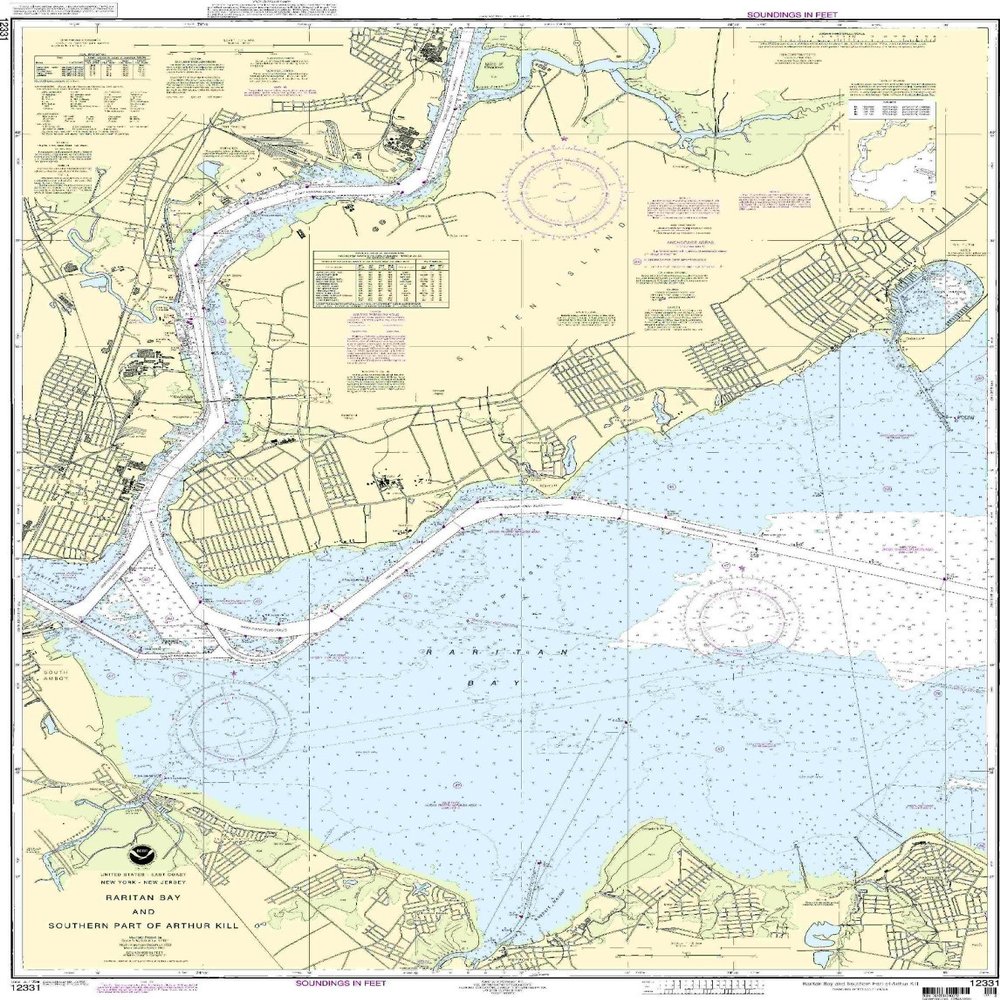 12331--Raritan Bay and Southern Part of Arthur Kill
