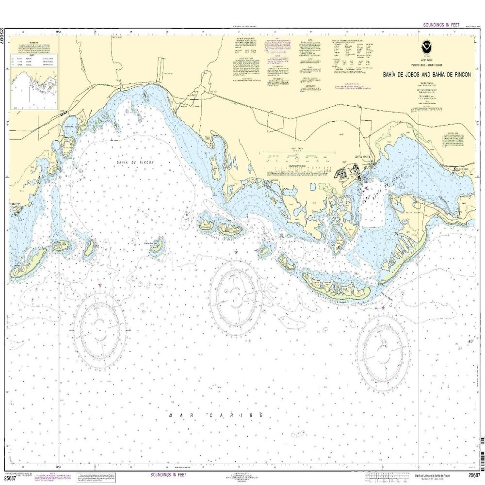 25687--Bahia de Jobos and Bahia de Rincon