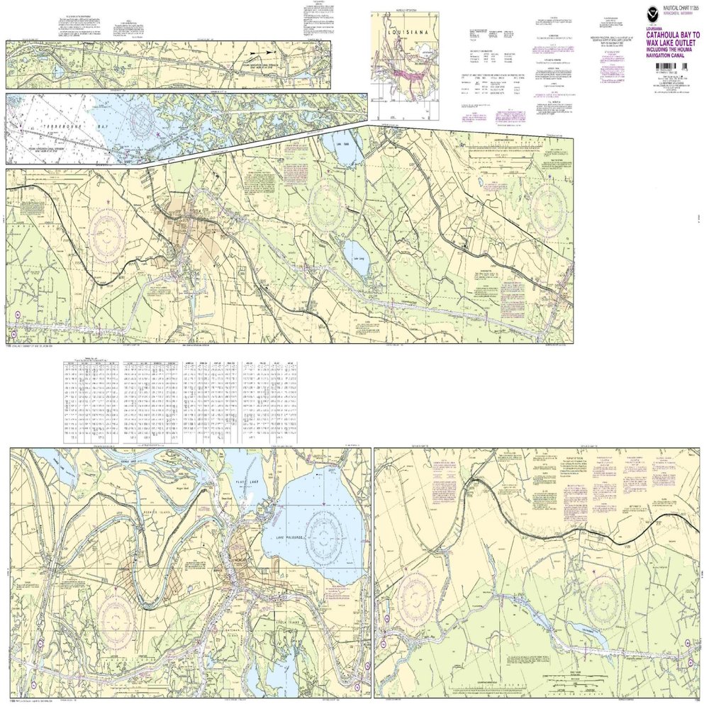 11355--Intracoastal Waterway - Catahoula Bay to Wax Lake Outlet including the Houma Navigation Canal