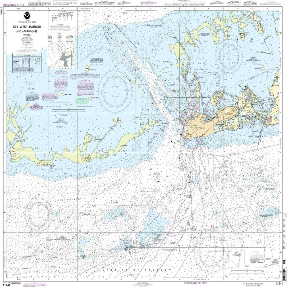 11441--Key West Harbor and approaches
