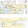12206--Norfolk to Albemarle Sound via North Landing River or Great Dismal Swamp Canal