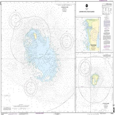 19442--Lisianski and Laysan Island, West Coast of Laysan Island