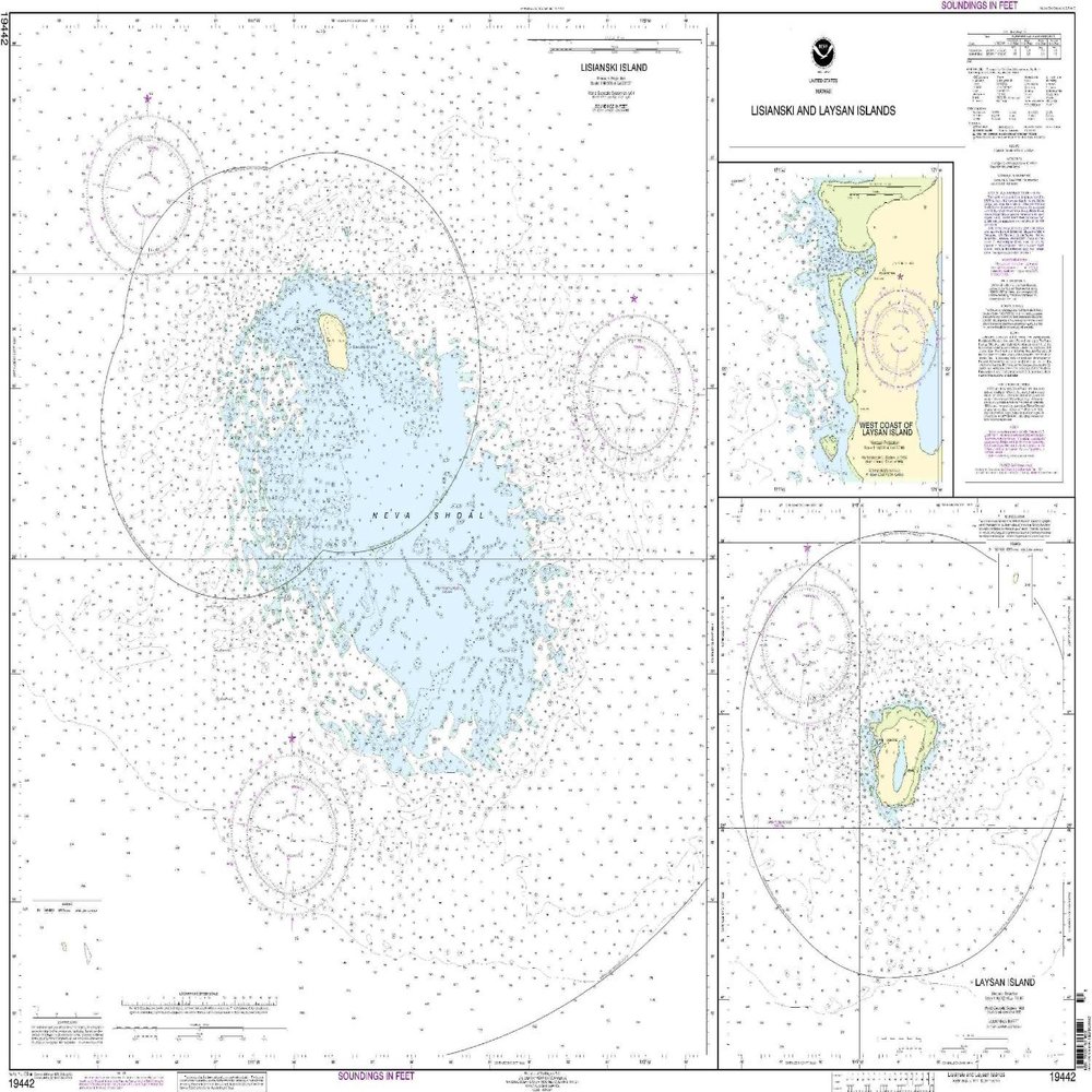19442--Lisianski and Laysan Island, West Coast of Laysan Island