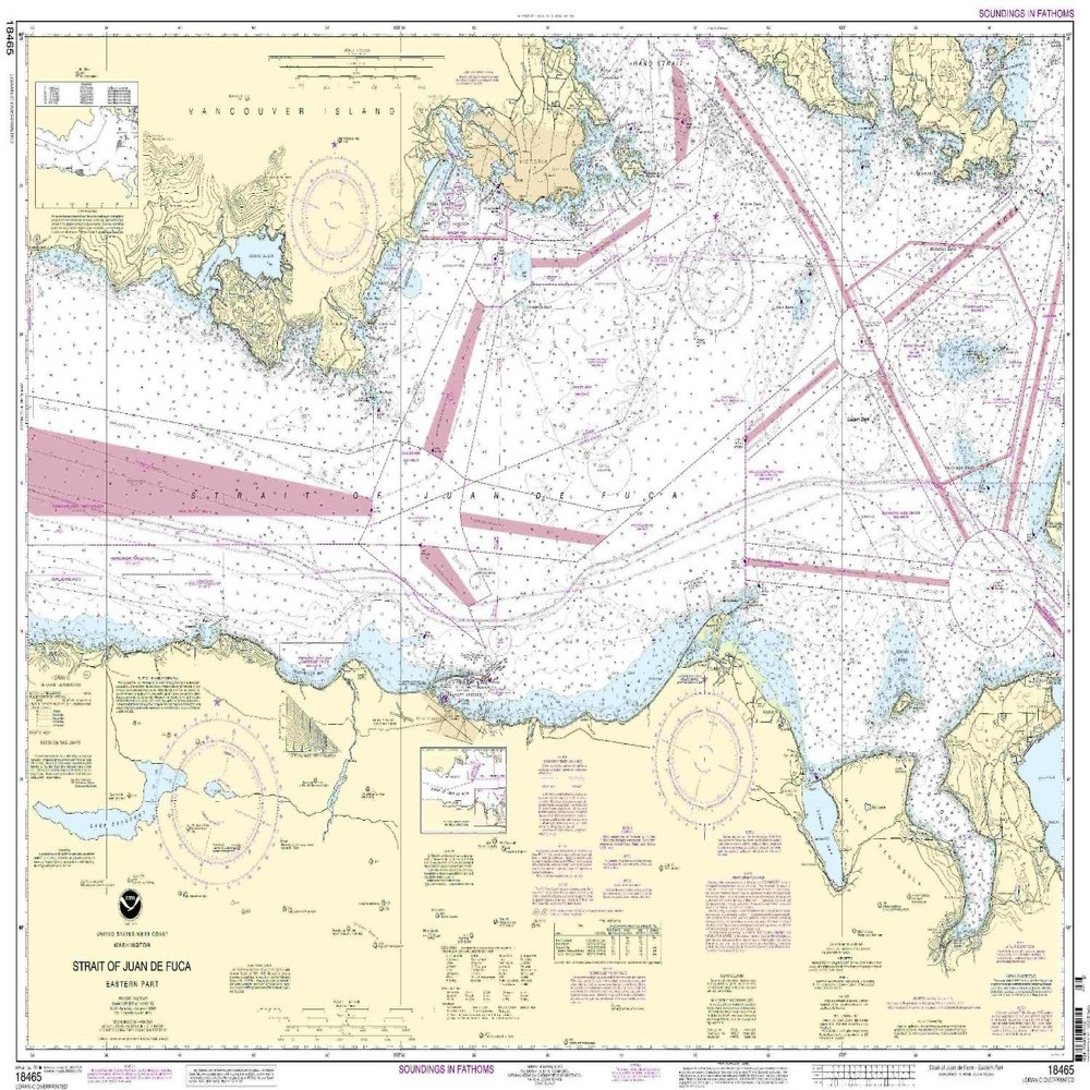 18465--Strait of Juan de Fuca - eastern part