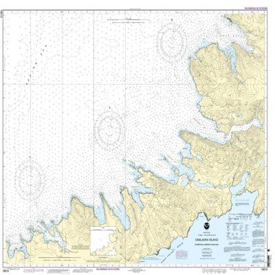 16515--Unalaska Island - Chernofski Harbor to Skan bay