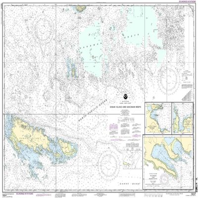 16547--Sanak Island and Sandman Reefs, Northeast Harbor, Peterson and Salmon Bays, Sanak Harbor
