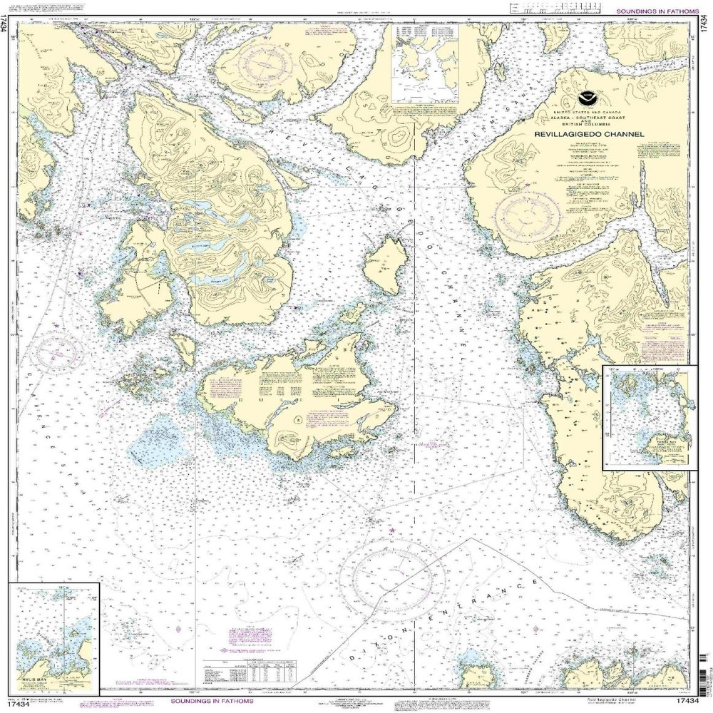 17434--Revillagigedo Channel, Ryus Bay, Foggy Bay