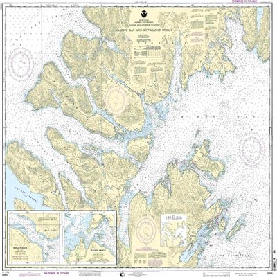 16594-Kodiak Island - Marmot Bay and Kupreanof Strait, Whale Passage, Ouzinkie Harbor
