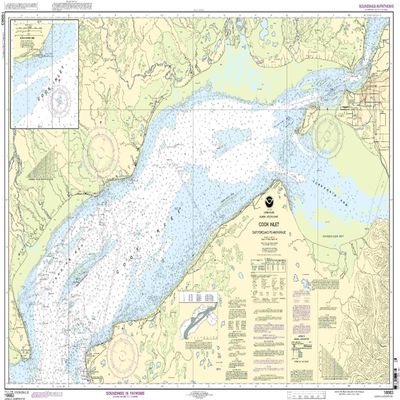 16663--Cook Inlet - East Foreland to Anchorage, North Foreland