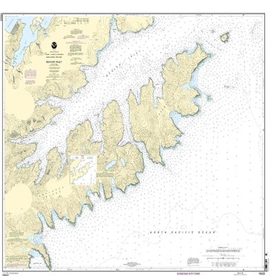 16522--Unalaska Island - Protection Bay to Eagle Bay