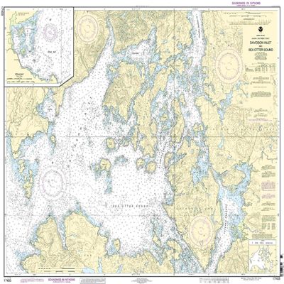 17403--Davidson Inlet and Sea Otter Sound