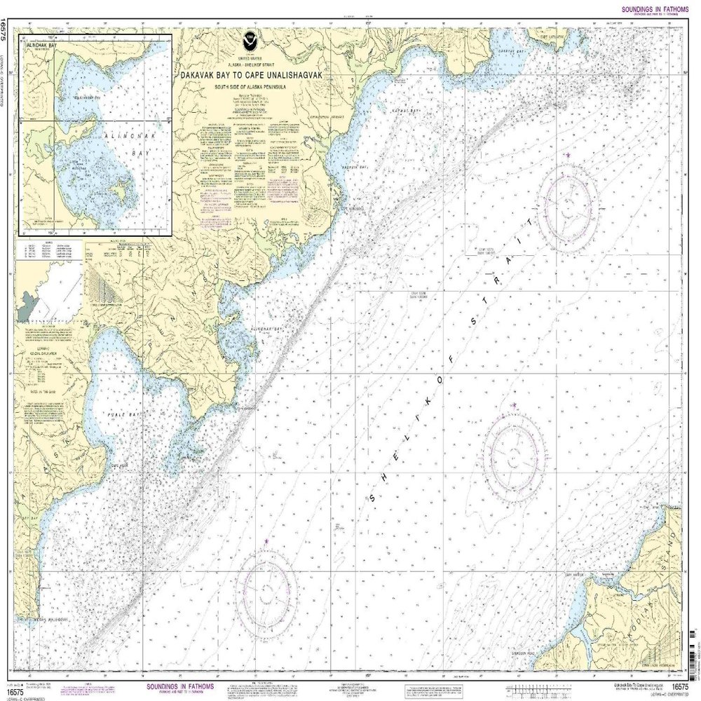 16575--Dakavak Bay to Cape Unalishagvak, Alinchak Bay