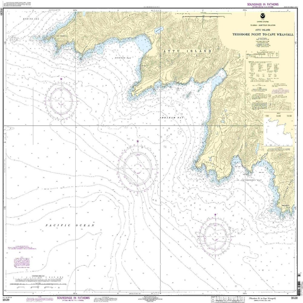 16430--Attu Island - Theodore Point to Cape Wrangell