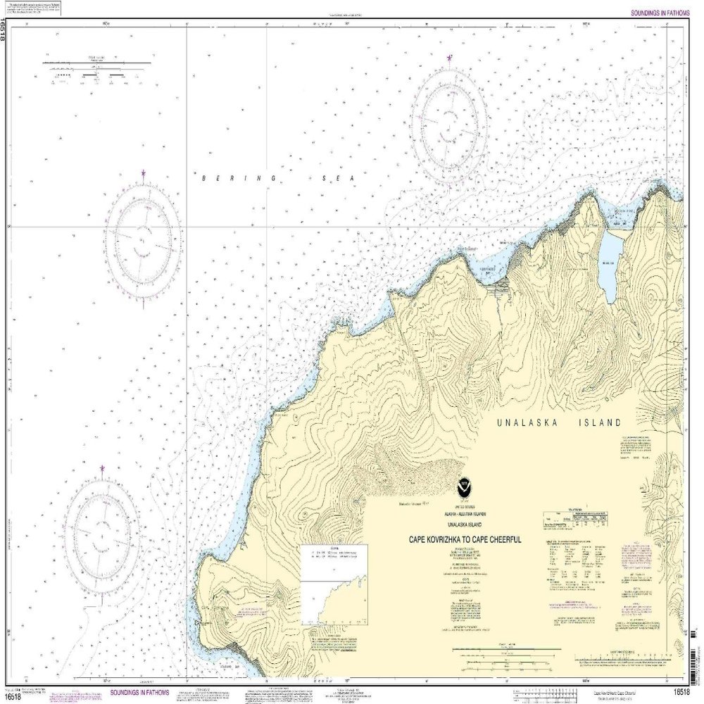 16518--Unalaska Island - Cape Kavrizhka to Cape Cheerful