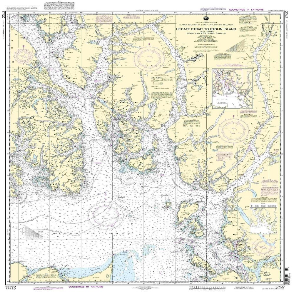 17420--Hecate Strait to Etolin Island, including Behm and Portland Canals