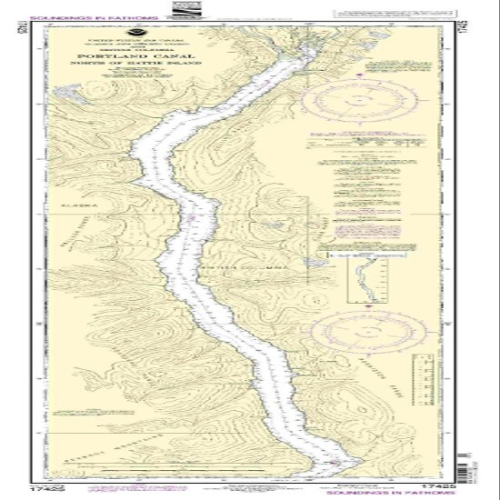 17425--Portland Canal - North of Hattie Island