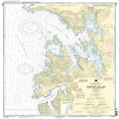 17376--Tebenkof Bay and Port Malmesbury