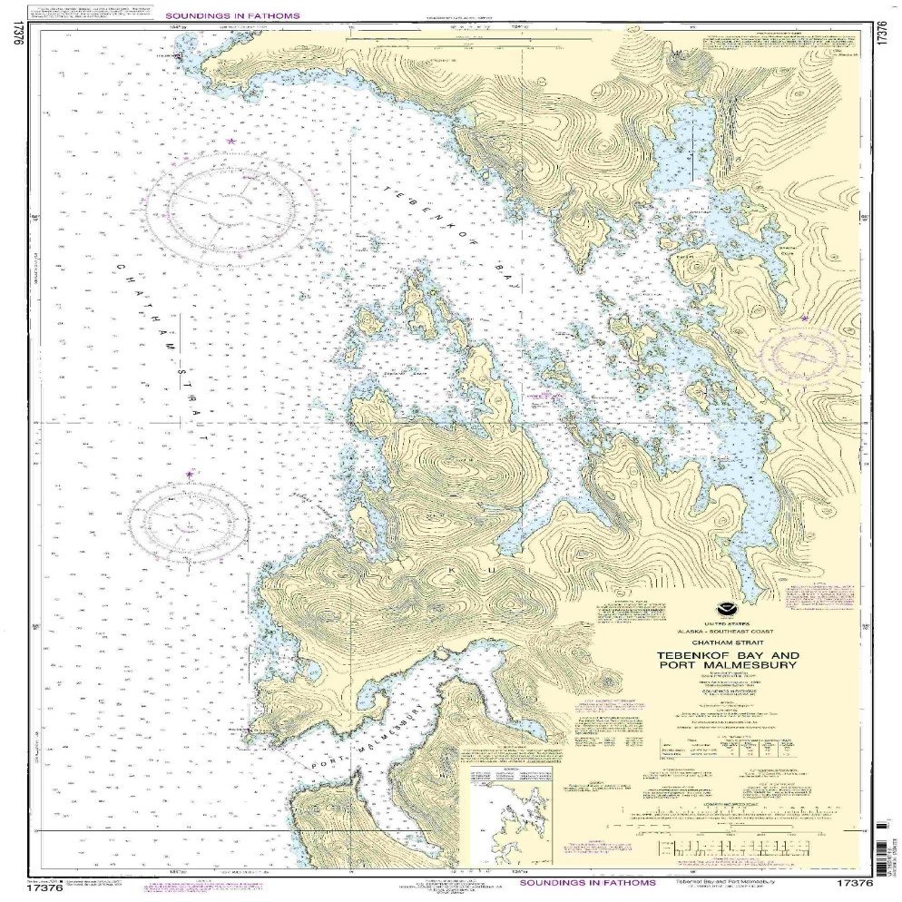 17376--Tebenkof Bay and Port Malmesbury