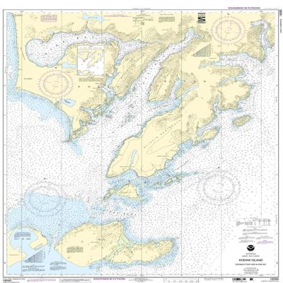 16590--Kodiak Island - Sitkinak Strait and Alitak Bay