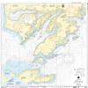 16590--Kodiak Island - Sitkinak Strait and Alitak Bay view 1