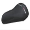 Foglia VL-052 Geltech Saddle Cover Black Fog Rear view 2