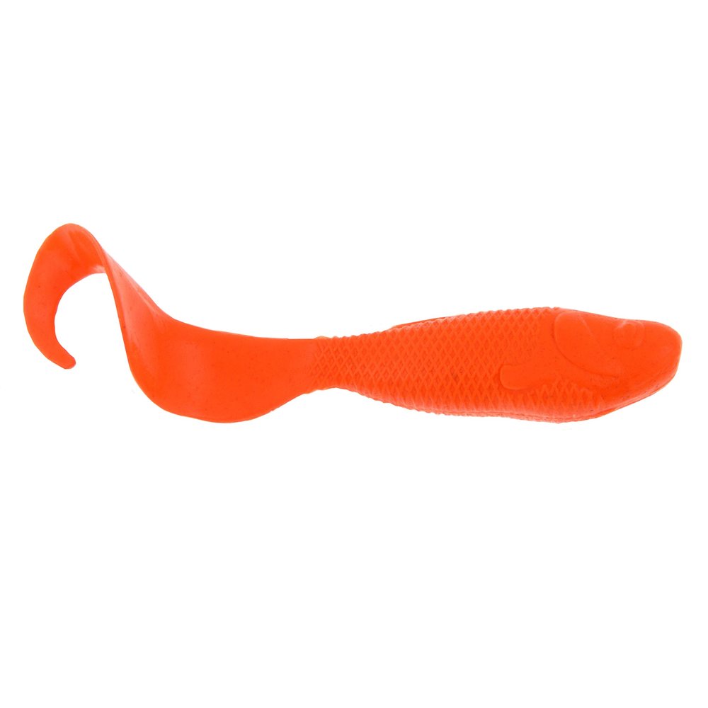 Berkley Gulp! Minnow Grub , Flour Orange , 2-Inch