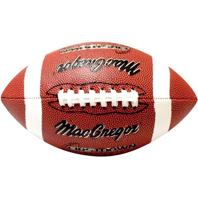 Regent MacGregor Official Size First Down Football (Tan, Medium)