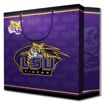 NCAA Louisiana State Fightin Tigers Gift Bag, Large