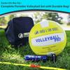Park & Sun Sports Tournament Flex 1000: Portable Outdoor Volleyball Net System, Yellow view 4
