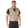 Rothco Ranger Vest  Tactical Outdoor Hunting Camping Utility Cargo Vest with Storage Pockets, Black, 4XL view 1