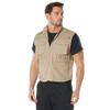 Rothco Ranger Vest  Tactical Outdoor Hunting Camping Utility Cargo Vest with Storage Pockets, Black, 4XL view 2