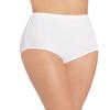 Bali Women's Stretch Brief Panty, White, Medium/6 view 1